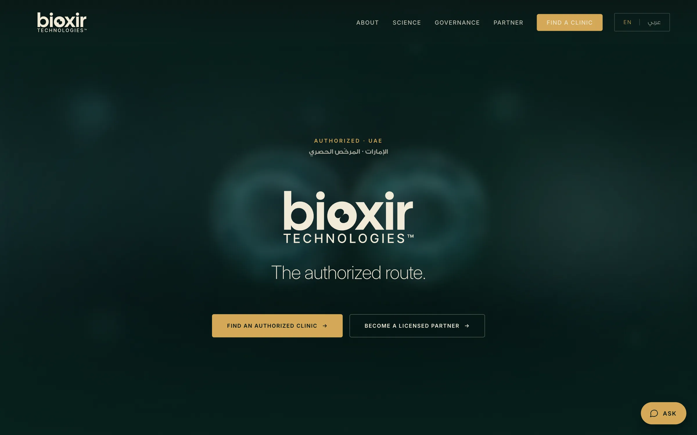 Bioxir Technologies — the authorized route