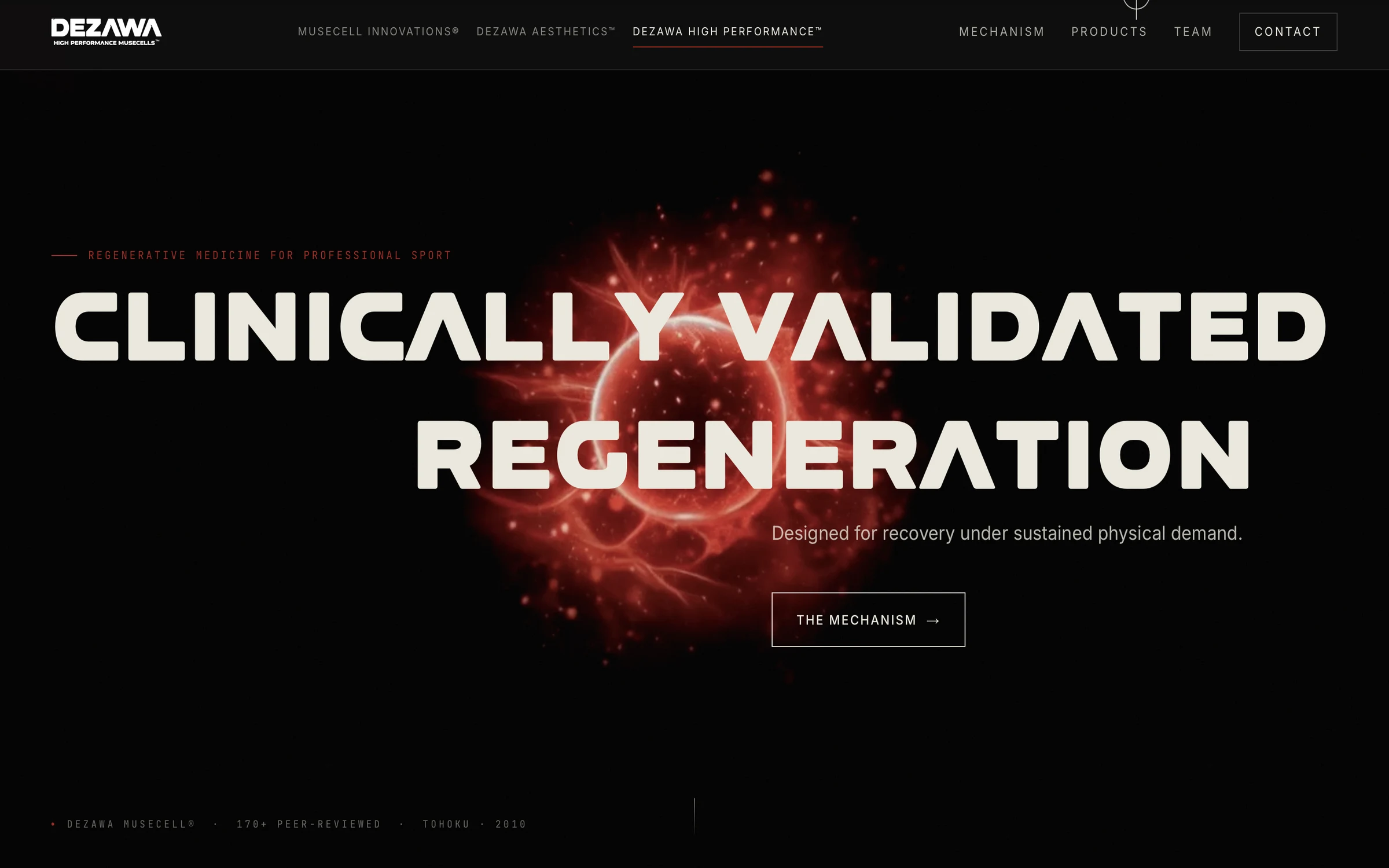 Dezawa High Performance — clinically validated regeneration